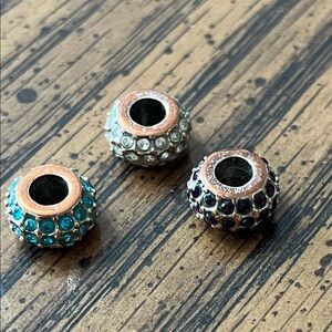 Elegant Multicolor Beaded Charms